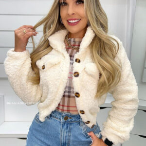 Casaco Teddy Peludo Feminino - Entrega Rápida