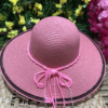 Chapéu Feminino de Praia – Aba Grande com Flores - Image 5