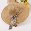 Chapéu Feminino de Praia – Aba Grande com Flores - Image 6